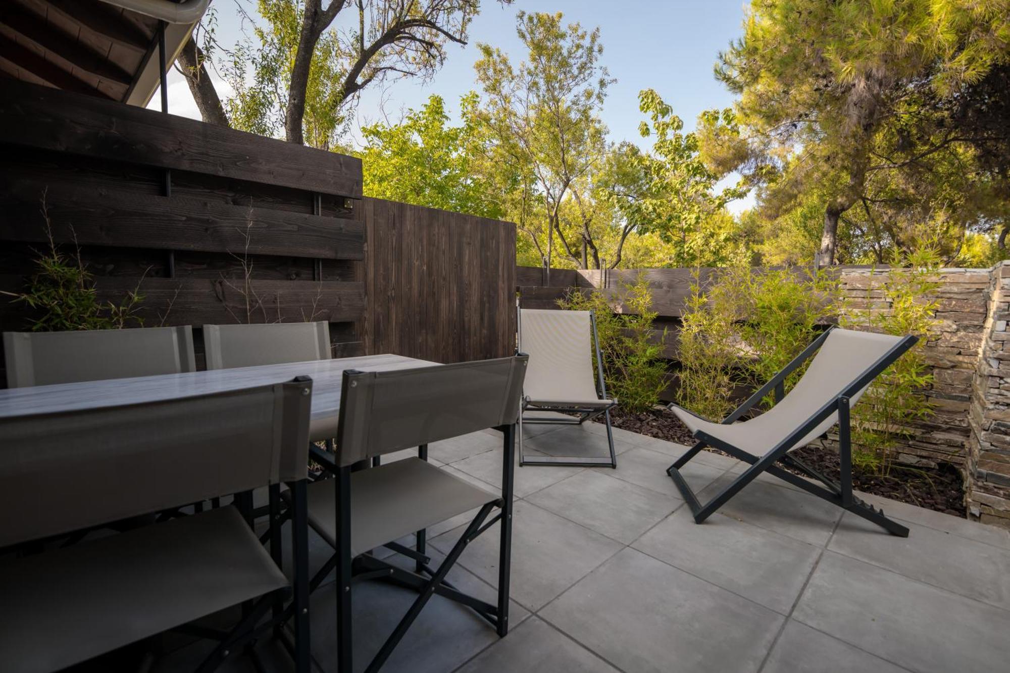 Sylvia Camping & Luxury Suites, Panel Hospitality Homes & Villas Litochoro Exterior photo
