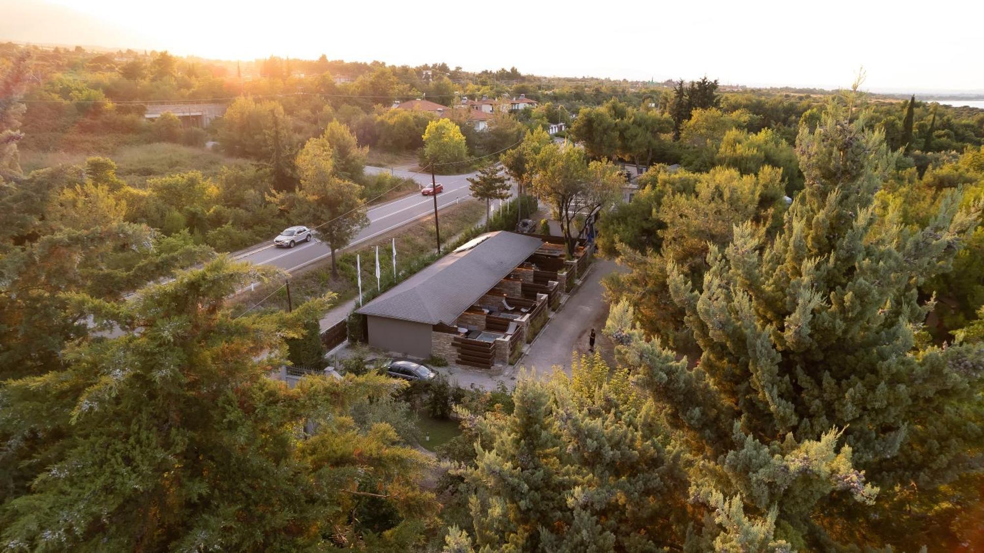 Sylvia Camping & Luxury Suites, Panel Hospitality Homes & Villas Litochoro Exterior photo