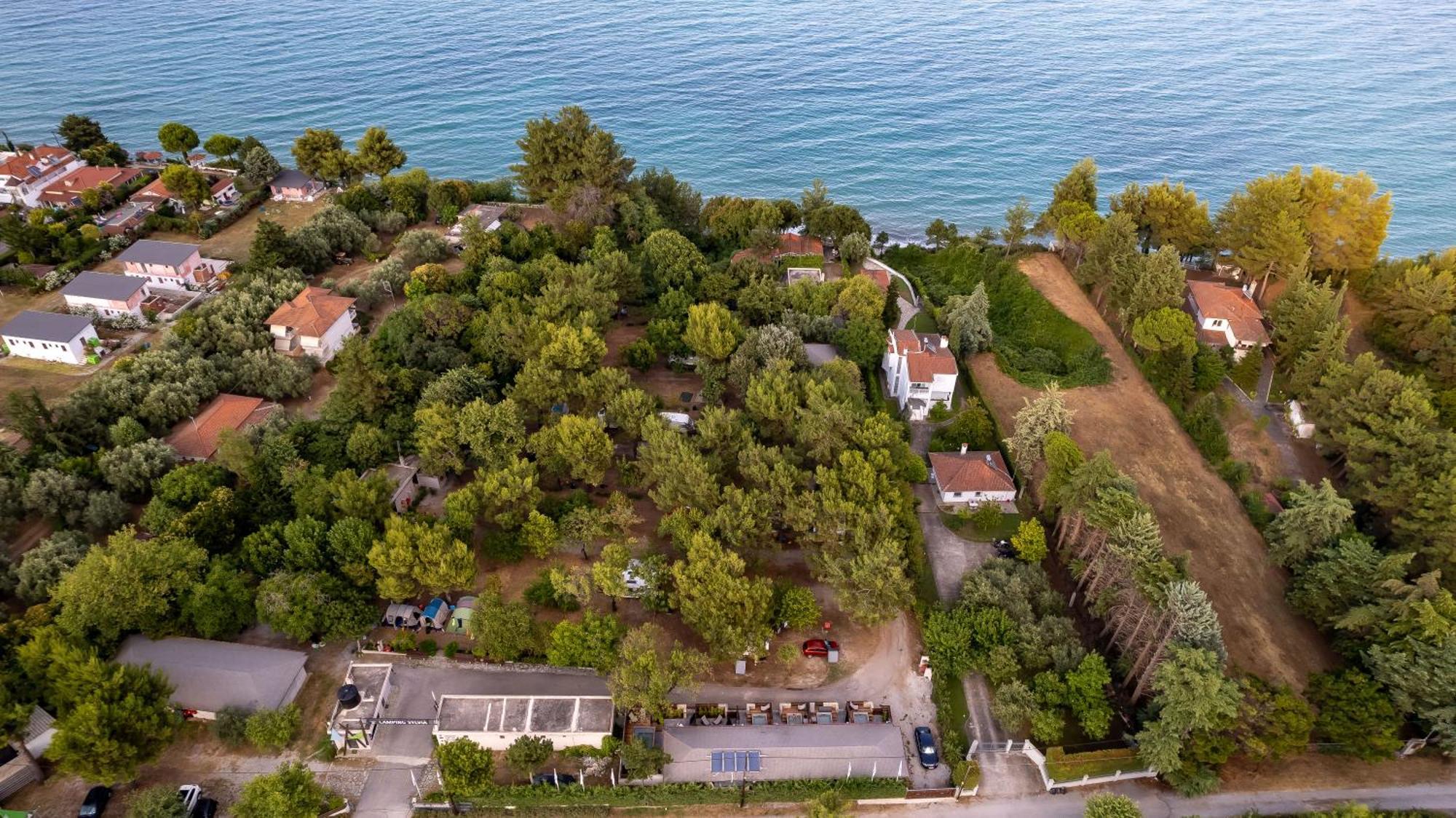 Sylvia Camping & Luxury Suites, Panel Hospitality Homes & Villas Litochoro Exterior photo